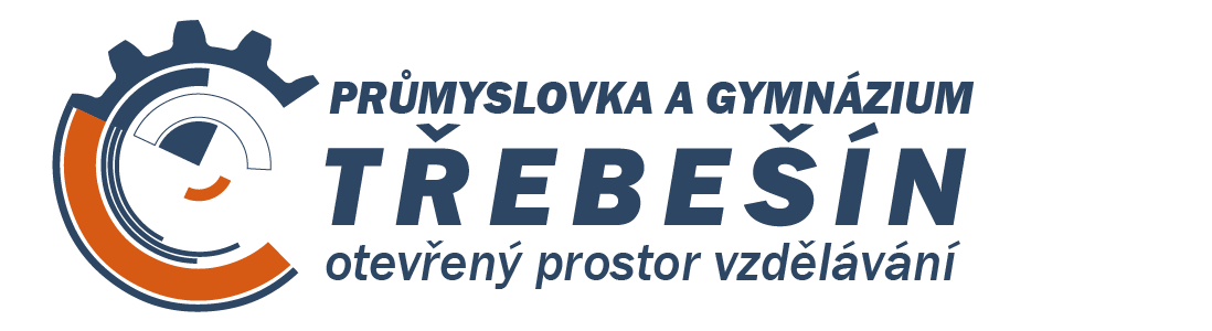 Logotyp text prumyslovka gymnazium prostor